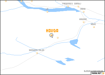 map of Hovda