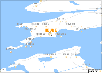 map of Hovde