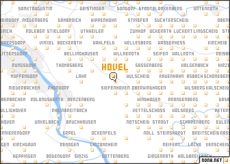 map of Hövel