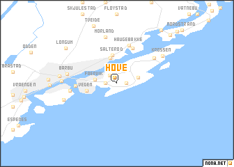 map of Hove