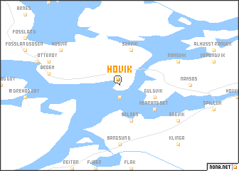 map of Hovik