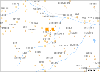 map of Hovil
