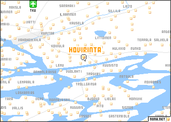 map of Hovirinta