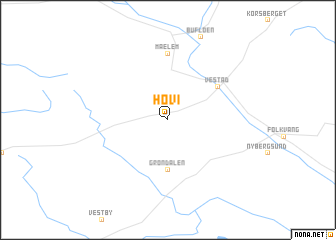 map of Hovi