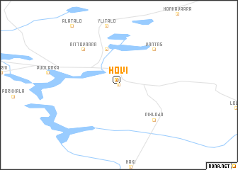 map of Hovi