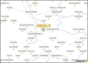map of Hovrila