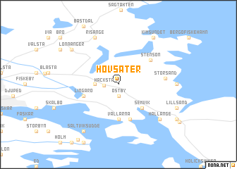 map of Hovsäter