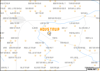 map of Hovstrup