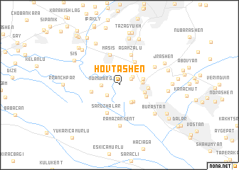 map of Hovtashen