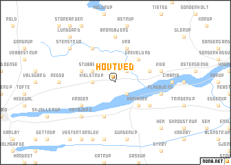 map of Hovtved