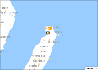 map of Hov