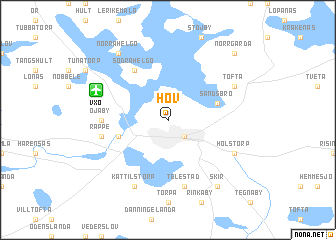 map of Hov
