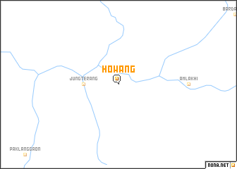 map of Howāng