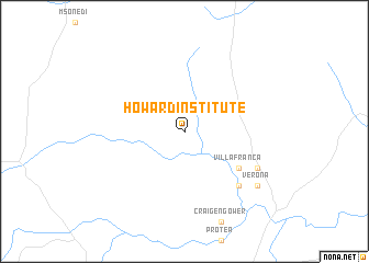 map of Howard Institute