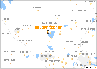 map of Howards Grove