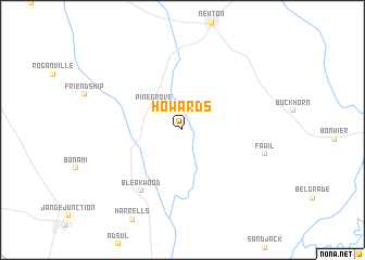 map of Howards