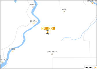 map of Howard