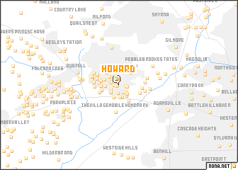 map of Howard