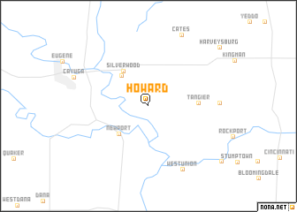 map of Howard