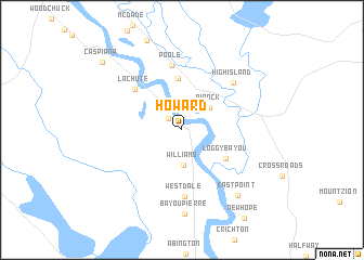 map of Howard