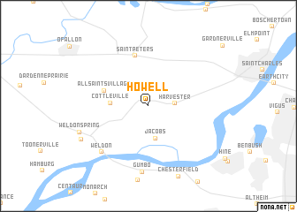 map of Howell