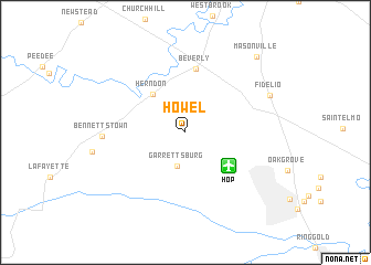 map of Howel