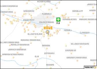 map of Howe