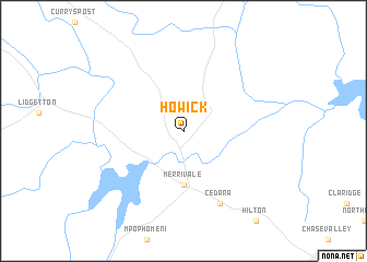 map of Howick