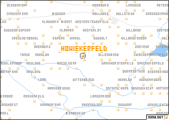 map of Howiekerfeld