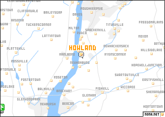 map of Howland