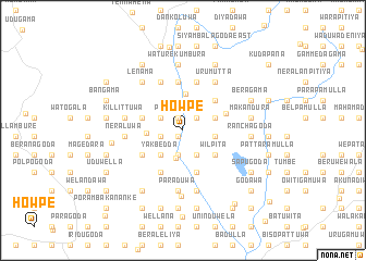 map of Howpe