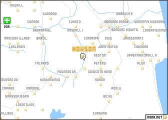 map of Howson