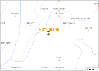 map of Hoyaditas