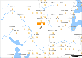 map of Hoya