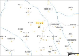 map of Hoya