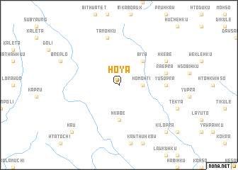 map of Hoya