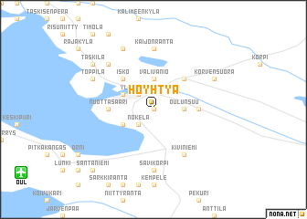 map of Höyhtyä