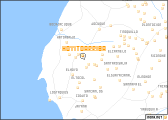 map of Hoyito Arriba