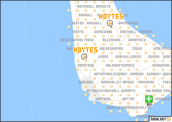 map of Hoytes