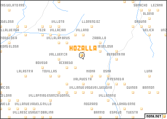 map of Hozalla