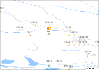 map of Ho