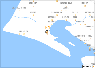 map of Ho