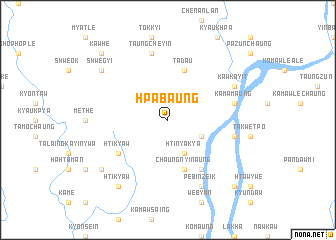 map of Hpabaung