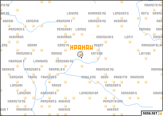 map of Hpa-haw