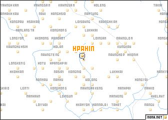 map of Hpa-hin