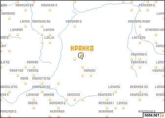 map of Hpa-hkö