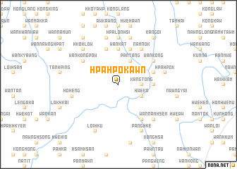 map of Hpāhpok-awn