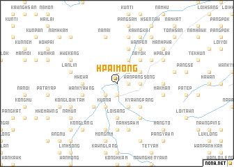 map of Hpai-möng