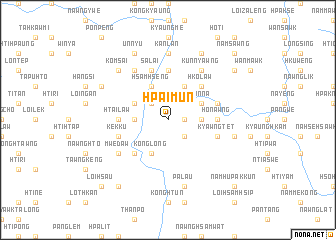 map of Hpaimūn