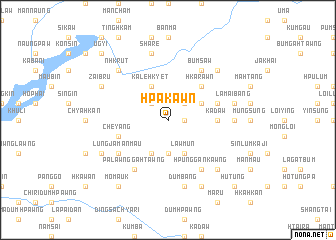 map of Hpākawn